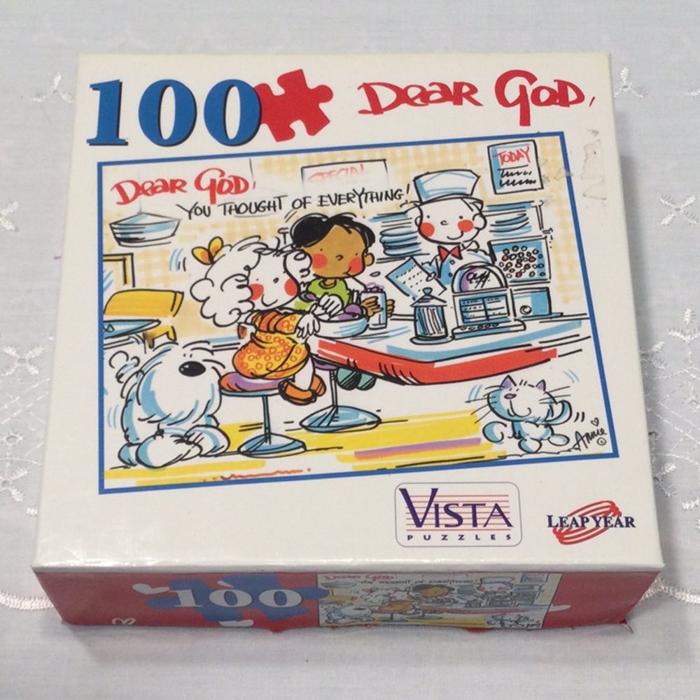 Vista Puzzles 100 Piece Dear God, You Thought Of Everything! 2013
